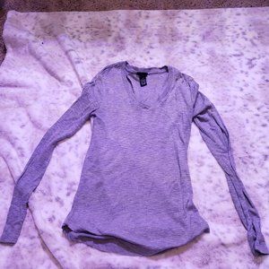 Grey long Sleeve t-shirt